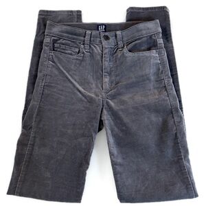 GAP True Skinny Velvet Jeans in New Shadow • Size 24